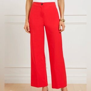 Talbots Red Women's Poplin Pants